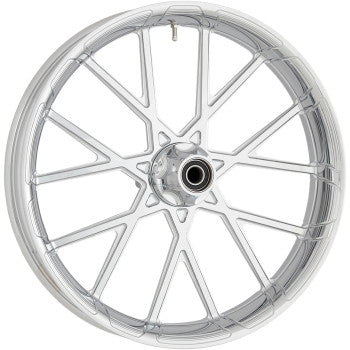 Arlen Ness Procross Forged Aluminum Wheel - Front - 21 x 3.5 w/ ABS - Chrome