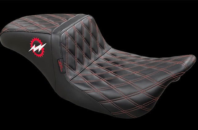 Cobalt Cycles Edition LePera Kickflip Seat - 2018+ Softail Heritage and Deluxe Models