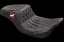 Cobalt Cycles Edition LePera Kickflip Seat - 2006-2017 Dyna Models - Daddy Long Legs