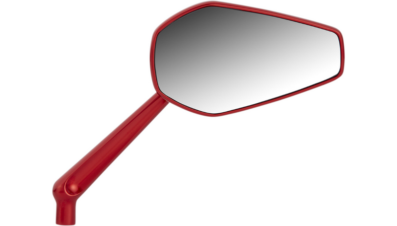 Arlen Ness Mini Stocker Mirror - Left - Red