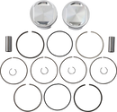 JE PISTONS Piston Kit - Bored to 98" - 9.5:1 CR - 88"/96" Twin Cam 324720
