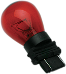 DRAG SPECIALTIES Wedge Bulb - Dual-Filament - Red S8-3157R-BC139