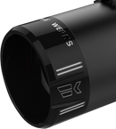 KHROME WERKS 4-1/2" Klassic Tip - Right - Black Powdercoat 200659P