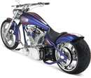 RWD V-TWIN Custom Rear Fender for Rigid Frames - Left-Side Drive - 11" W x 36.5" L 380309
