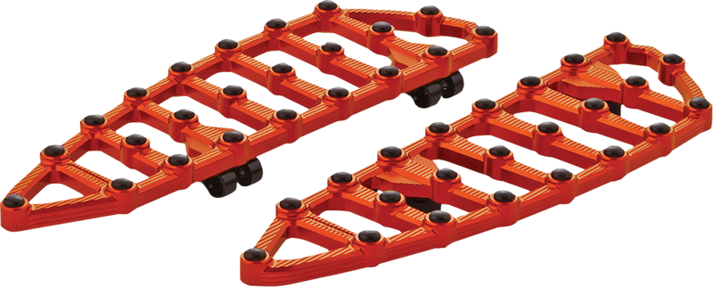 ARLEN NESS MX Driver Floorboards - Orange 06-872