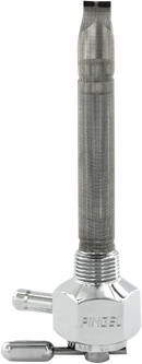 PINGEL Hex Fuel Valve - Chrome - 3/8" NPT 1211-CH