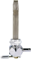 PINGEL Hex Fuel Valve - Diamond Chrome - 22 mm 4311-CD