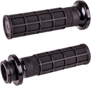 ODI Hart-Luck Signature V-Twin Lock-On™ Grips - Cable - Black/Black V31HCW-BB-B