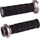 ODI Hart-Luck Signature V-Twin Lock-On™ Grips - Cable - Black/Gunmetal V31HCW-BH-H