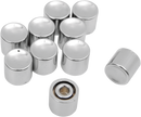 DRAG SPECIALTIES Handlebar Switch Button Caps - Turn Signal - Long - Chrome 17267-HC3