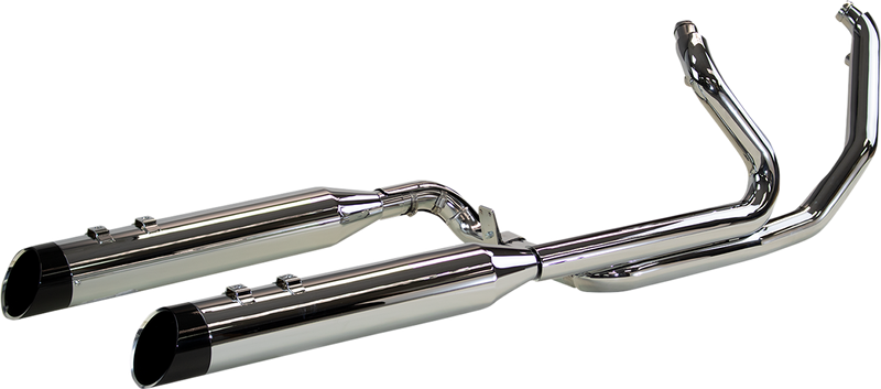 KHROME WERKS 2-Into-2 Two-Step Crossover Header System - Chrome - FL 200435