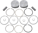 JE PISTONS Piston Kit - 4.25" Bore - +0.313" Oversize - 107" M8 370246