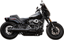 S&S CYCLE Exhaust - 2:1 - Black 550-0789B