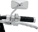 DRAG SPECIALTIES Mirror - Side View - Rectangle - Chrome - Each 60-0011D-BC515