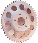 DRAG SPECIALTIES Rear Sprocket - Dished - 51 Tooth - Chrome - '82-85 FXR 19387-BX20