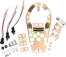 DRAG SPECIALTIES Three-Light Dash Base Plate 70356