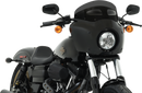 MEMPHIS SHADES Road Warrior Windshield - Vented - Dark Black Smoke - 7" MEP87210