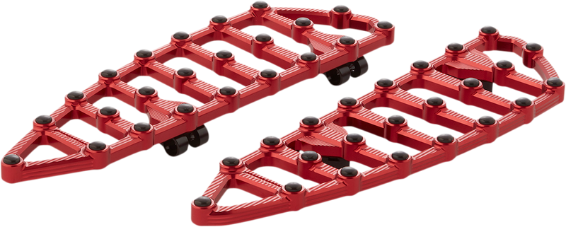 ARLEN NESS MX Driver Floorboards - Red 410-012