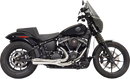BASSANI XHAUST 2:1 Short Exhaust - Chrome 1S73