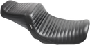 LE PERA Tailwhip Seat - Pleated - Black - FXD '96-'03 LN-581PT