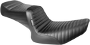 LE PERA Tailwhip Seat - Pleated - Black - FXR '82-'94 L-588PT