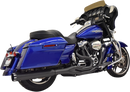 BASSANI XHAUST 2:1 High Horsepower Exhaust - Black 1F78TB