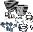 S&S CYCLE Hooligan Kit - 883 cc to 1200 cc - Silver Powdercoat - Sportster 910-0700