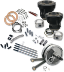S&S CYCLE 93" Sidewinder® Big Bore Stroker Engine Performance Kit 91-9126