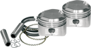 S&S CYCLE Piston Kit - for S&S Super Stock® Cylinder Heads - XL 1200 - +.010 92-2017