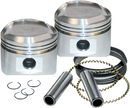 S&S CYCLE Piston Kit - For 89" Stroker Kits & Super Stock® Heads - 3.500" - Standard 92-2046