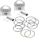 S&S CYCLE Piston Kit - High Compression - 80" Stock Motor - +.010 106-5520