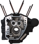S&S CYCLE Engine Case - 4.125" Bore w/Stock Stud Pattern - Wrinkle Black - Twin Cam 310-0369