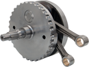 S&S CYCLE Flywheel Assembly - 4.00" - with Sprocket Bearing Race - 88"/95"/100" Twin Cam "B" '03-'06 320-0396