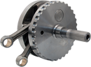S&S CYCLE Flywheel Assembly - 4-3/8" - with Sprocket Bearing Race - 96"/103"/110" Twin Cam "A" '07-'16 320-0352