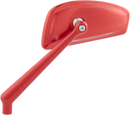 ARLEN NESS Mirror - Tearchop - Side View - Teardrop - Red - Left 510-014