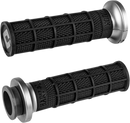 ODI Hart-Luck Signature V-Twin Lock-On™ Grips - TBW - Black/Gunmetal V31HTW-BH-H