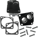 S&S CYCLE Tappet Guide Kit - Cast - Wrinkle Black - V-Series | Super Stock® Crankcases 33-5324