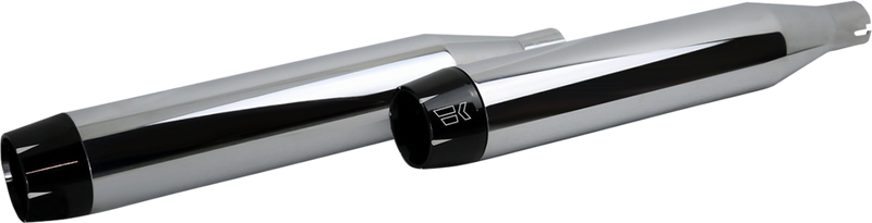 KHROME WERKS 3-1/2" Slip-On Mufflers - Chrome 202520