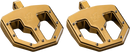PRO-ONE PERF.MFG. BMX V1 Foot Pegs - Male - Gold 500761TIN
