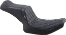 LE PERA Tailwhip Seat - Double Diamond - Black - FXR '82-'94 L-588DD