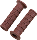 ODI Hart-Luck Signature Full-Waffle Slip-On Grips - Brown V02FWBN