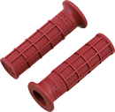 ODI Hart-Luck Signature Full-Waffle Slip-On Grips - Red V02FWDR