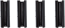 S&S CYCLE Pushrod Cover Keeper Set - Gloss Black - 2.200" - M8 930-0138