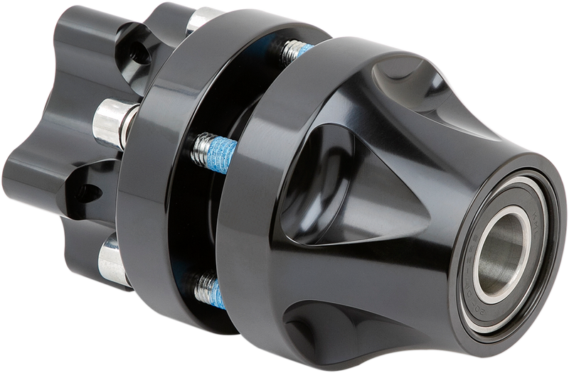 ARLEN NESS Hub - Cartridge - Front/Single Disc - Black - '08-'25 Touring/Trike 71-602