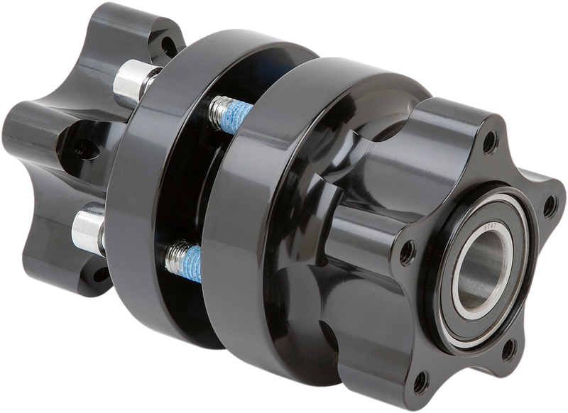 ARLEN NESS Hub - Cartridge - Front/Dual Disc - Black - '00-'07 Touring 71-604