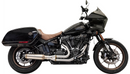 Bassani Xhaust Road Rage 2:1 Exhaust System with Super Bike Muffler - 2018-2021 FLSB | 2022-2023 FXLRST - Stainless Steel