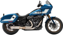 Bassani Xhaust Road Rage 2:1 Exhaust System with Super Bike Muffler - 2018-2021 FLSB | 2022-2023 FXLRST - Stainless Steel