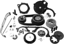 BELT DRIVES LTD. Open Belt Drive - 2" - Black - '07-'16 Big Twins TC2PB-2-B