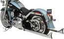BASSANI XHAUST True Duals Exhaust System with Fishtail Mufflers - 36" - Softail 1S46E-36