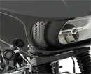 KLOCK WERKS Fairing Vent Screen - Round - Chrome - FLTR KWS-01-0368